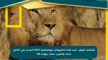 اكتشف اليوم.. تردد قناة ناشيونال جيوغرافيك 2025 الجديد على النايل سات والعرب سات بجودة HD
